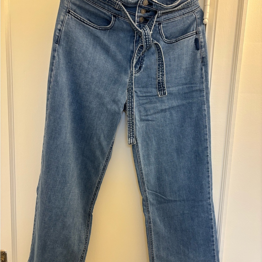 Silver Jeans Blue Flare Wide Leg Denim